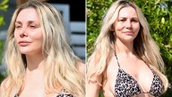 Courtney Stodden Shows Off Nose Job While Taking Out the Trash