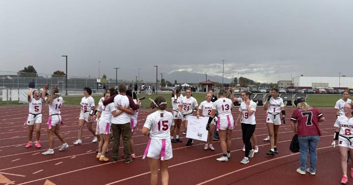 A flag football: Hamilton earns first title by defeating East Helena