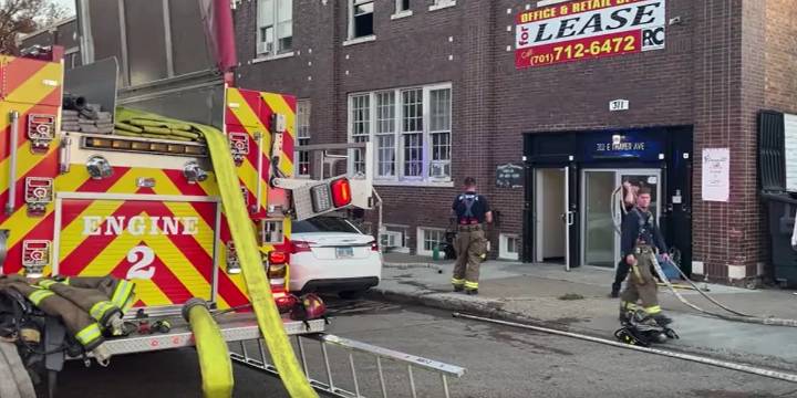 Kitchen fire breaks out in downtown Bismarck apartment
