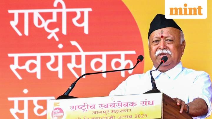 ‘No country can survive in isolation’: RSS chief Bhagwat amid Trump tariff row