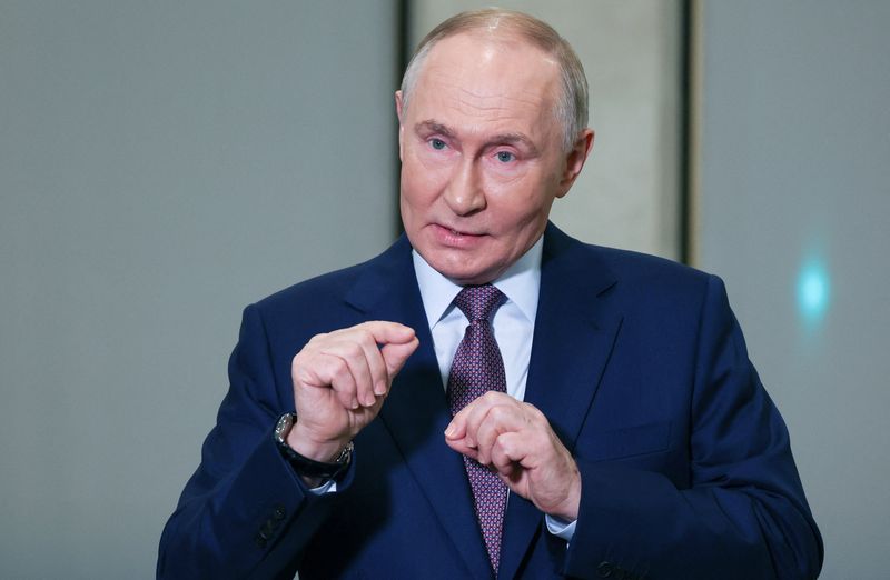 Putin says Russia will never bow to US pressure, warns on missiles