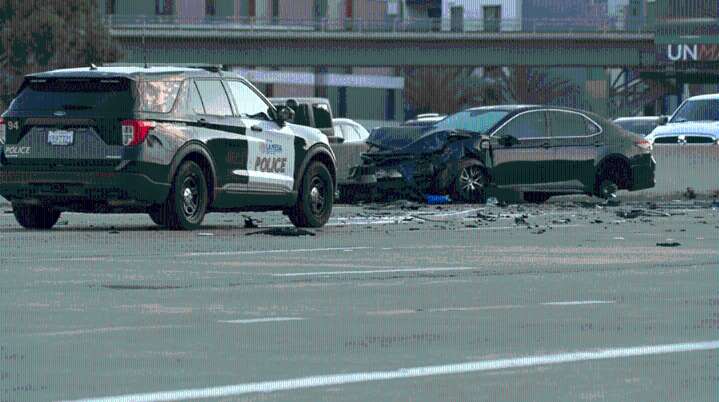 Driver of car that struck, killed two including La Mesa police officer arrested