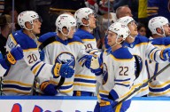 Trio of multi-goal scorers sends Sabres past Senators for 1st win - The Rink Live | Coverage of youth, junior, high school and college hockey