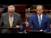 Thune, Schumer speak on Senate floor about government shutdown Day 15