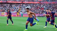 ¡Triunfo agónico! Barcelona superó 2-1 a Girona en los descuentos y es líder provisional de LaLiga