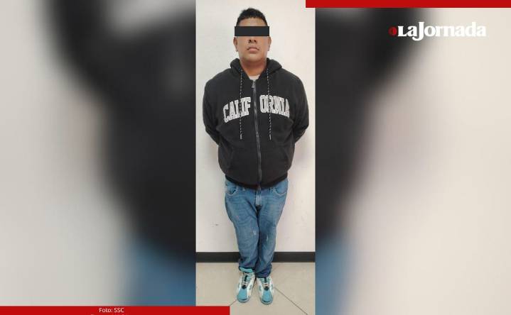 Capturan agentes de la SSC a extorsionador de transportistas en la Cuauhtémoc