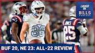 ALL-22 REVIEW: Bills Miss HUGE Opportunity To Exploit Patriots Defense in 23
