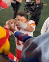 ‘Kansas City Karen’ Caught Snatching Patrick Mahomes’ Headband From Young Fan