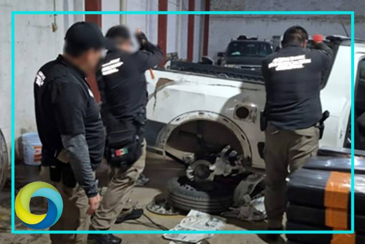 Aseguran inmueble y 65 kilos de cocaína en Tapachula