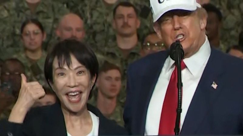 Trump praises Japan’s prime minister: ‘This woman is a winner’
