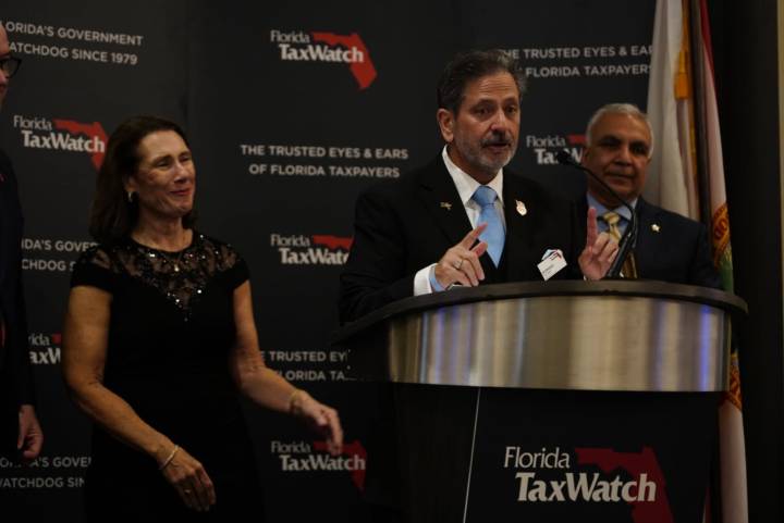 Florida TaxWatch celebrates 45 years of Dominic Calabro leadership