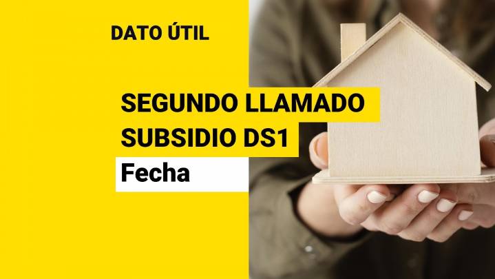 Anuncian fechas de postulación para el segundo llamado al Subsidio DS1: ¿Cuándo será?