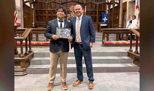Trinity School of Texas senior named NASA's High School Aerospace Scholar