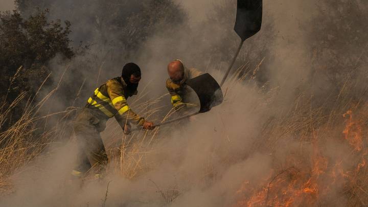 Castilla y León pasará el domingo a riesgo medio de incendios forestales