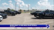 Federal grant to fund more police patrols...