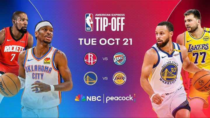 Thunder-Rockets, Lakers-Warriors on NBC hits records not seen since 2010