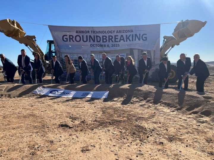 Amkor breaks ground on $7B complex in Peoria