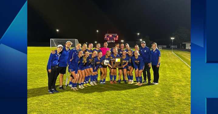 Evansville Christian Girls Soccer captures first IHSAA Sectional title
