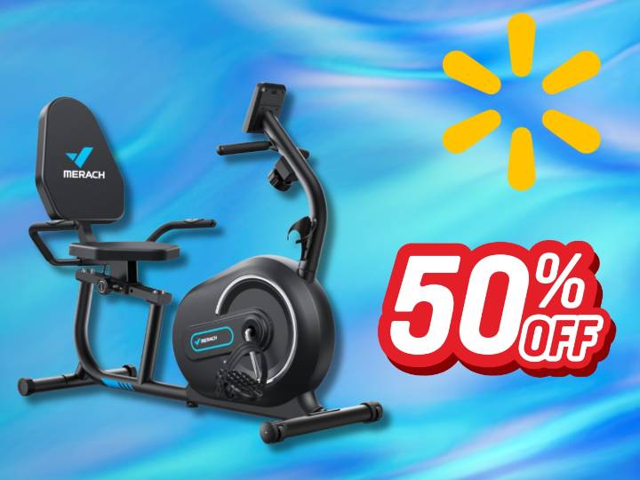 Walmart has a massive 50% price drop on this bestselling exercise bike, plus you get free shipping