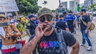 ‘The bad guy’: Former Proud Boys leader makes cameo at Miami ‘No Kings’ rally