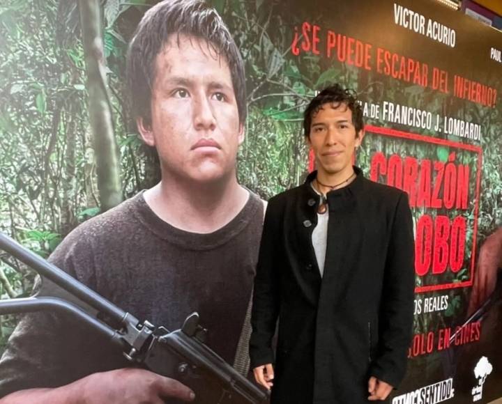 Aníbal Lozano Herrera en “El corazón del lobo”, la nueva película de Francisco Lombardi