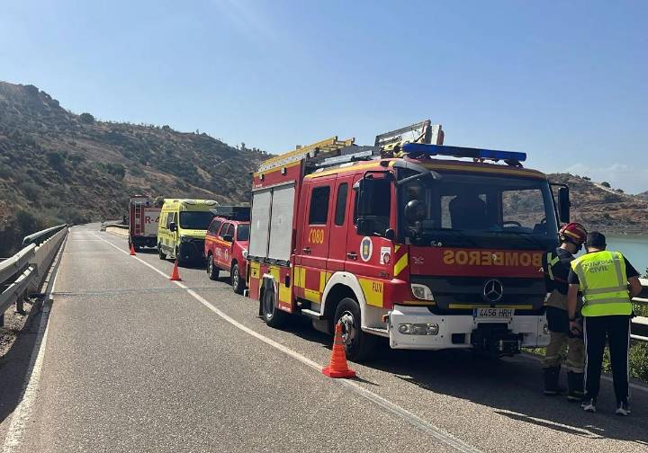 Un cadáver saponificado, envuelto en plástico y dentro de un saco en un pantano de Málaga