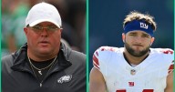 Big Dom drops off pizza, cheesesteaks to Cam Skattebo after Giants' rookie RB suffered injury vs. Eagles