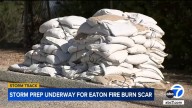 Storm preparations underway for areas around Eaton burn scar with significant rain in the forecast in Pasadena
