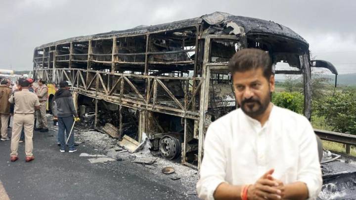 CM Revanth Reddy Holds Emergency Review on Kurnool Bus Tragedy