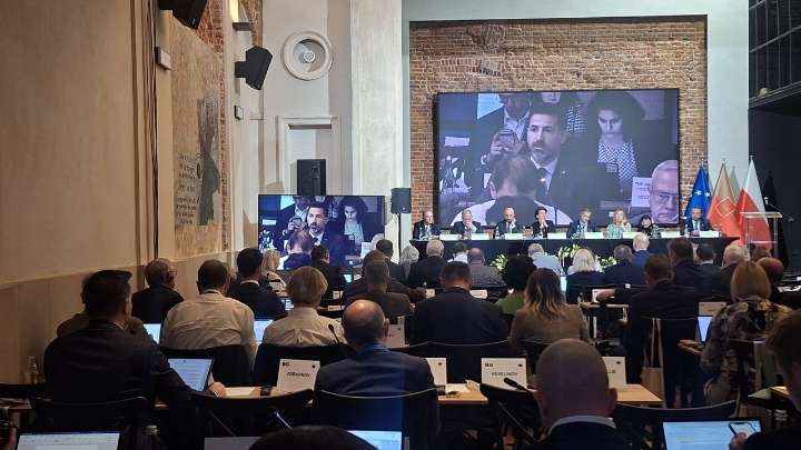 Murcia reivindica en Polonia la interconexión de cuencas en el Comité Europeo de las Regiones