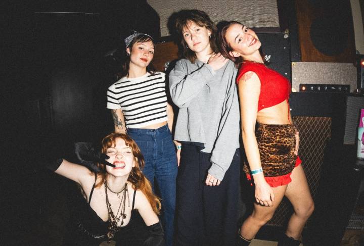 Austin foursome Die Spitz tears through its set at LA’s Lodge Room