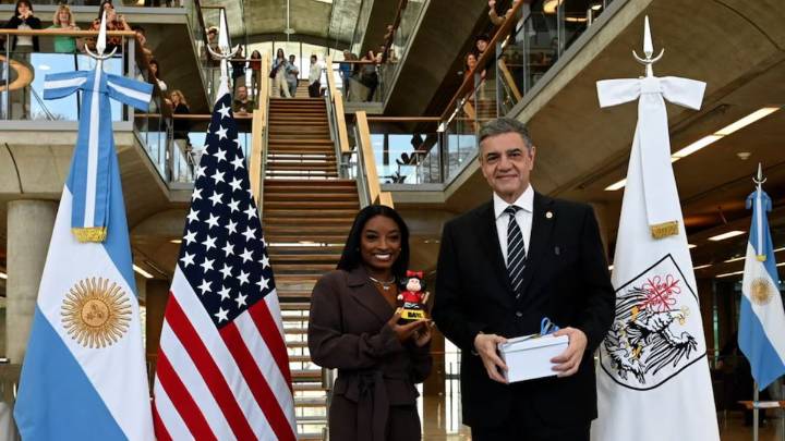 Simone Biles en Argentina: huésped de honor de CABA, charla motivacional y su agenda