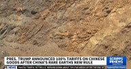 Trump announces 100% tariffs on Chinese goods after China's new rare earths rule