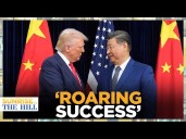 Trump CELEBRATES Trade Talks With Xi In South Korea, TARIFF Cuts To CHINA Expected SOON