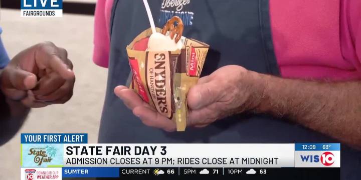 A look at a unique sweet and salty treat at the SC State Fair