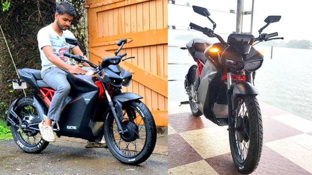 Athul Vinod builds electric bike, lands dream job at robotics firm