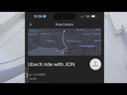 Uber passenger recalls ride with alleged Palisades Fire suspect