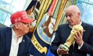 Infantino: “Felicidades a Trump por el acuerdo para el alto el fuego en Oriente Medio”