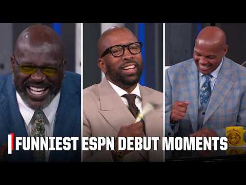 Funny moments from Inside The NBA's debut on ESPN 🤣