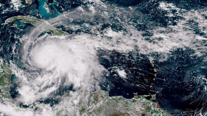Video Shows 'Monster Eye' Of Hurricane Melissa