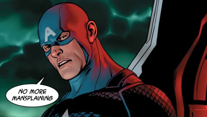 Captain America Rebooted As Feminist, Atheist, Transgender Hydra Agent