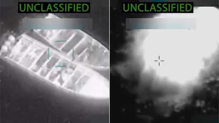 Estados Unidos anuncia nuevos ataques contra cuatro 'narcolanchas' en el Pacífico: 14 personas murieron y hay un sobreviviente