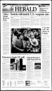 Today in History: October 2, 1991 - Grand Forks students listen as President Bush speaks