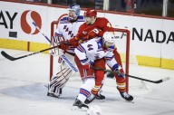 Flames beat Rangers 5-1 to snap eight