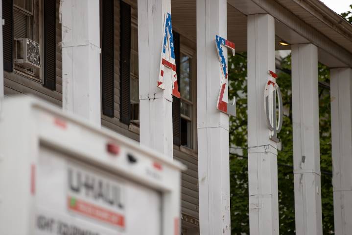 Rutgers fraternity clears out after eviction. They returned to vandalism, hazing allegations.