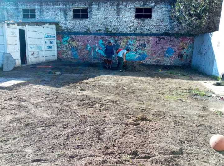 Trabajos en el predio de “Golondrinas” y en el Parque de las Aguas Corrientes