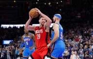Thunder open title defense by winning 2-OT thriller vs. Rockets
