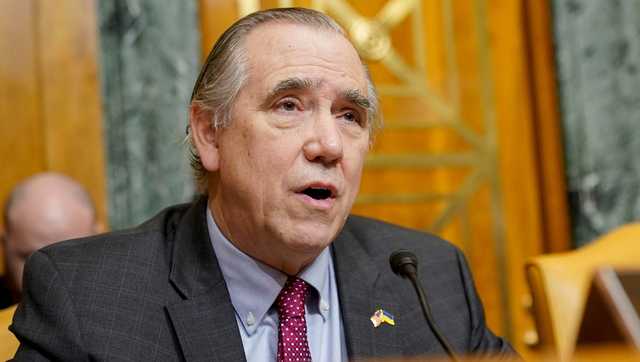 Democratic senator protests Trump's 'grave threats' in marathon overnight floor speech