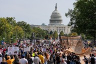 Crowds rally against Trump at No Kings protests across the U.S.