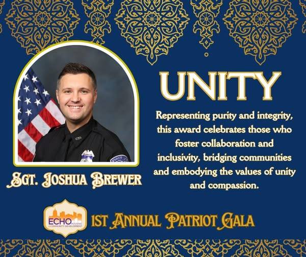 Evansville firefighter to be presented with Unity Award at Patriot Gala